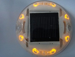 plastic solar cat eye road stud