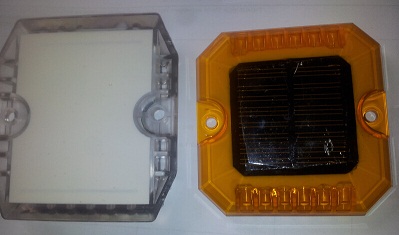 Plastic Solar reflective marker