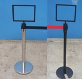 Retractable Belt Frame Sign Post